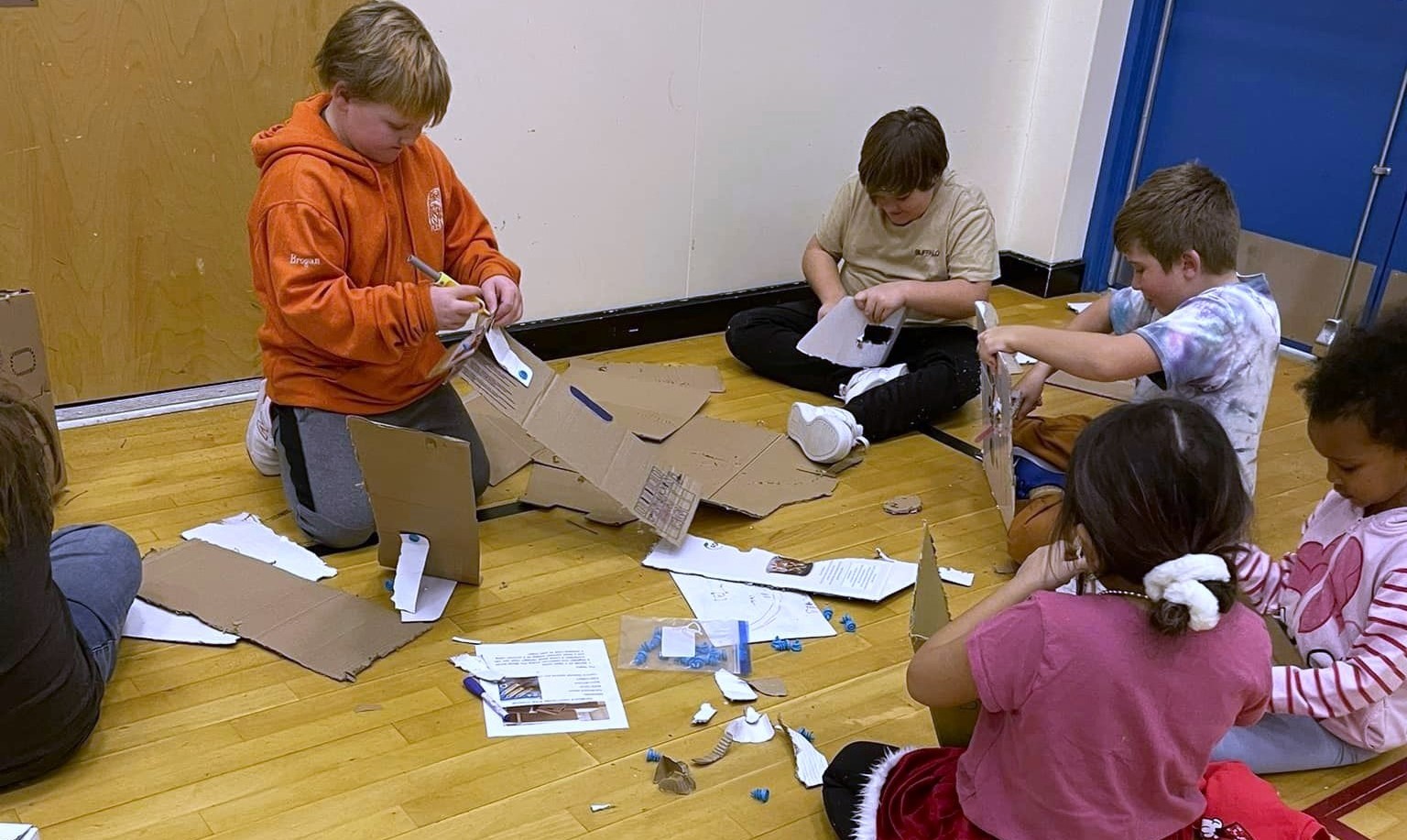 Students at work 5 Web Page